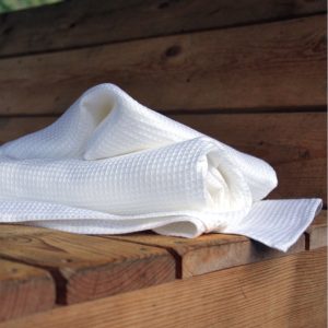 Torchon de cuisine en nid d’abeille (vendu par lot de 3)